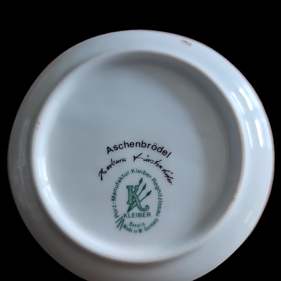 VINTAGE Porcelain Kleiber Miniature Fairy Tale Plates - Picture 11 of 11